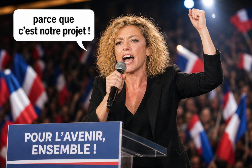Meeting présidentiel Juliette Arnaud 2027